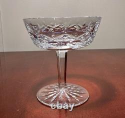 Vintage Set 10 WATERFORD CRYSTAL Lismore Champagne Sherbet Coupe Dessert IRELAND