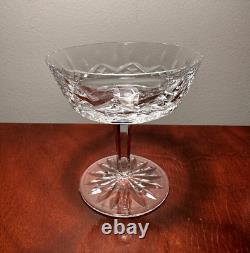 Vintage Set 10 WATERFORD CRYSTAL Lismore Champagne Sherbet Coupe Dessert IRELAND