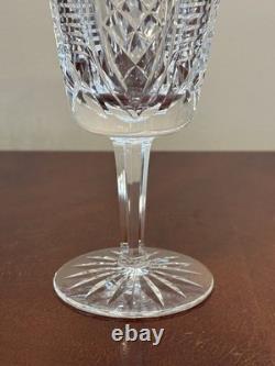 Vintage Set of 5 Vtg WATERFORD CRYSTAL Clare 6-7/8 Water Goblets/Wine Glasses