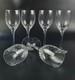 Vintage Set of 6 Claret Wine Prelude Clear by Orrefors 7 3/8 Tall