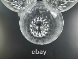 Vintage Set of 6 Claret Wine Prelude Clear by Orrefors 7 3/8 Tall