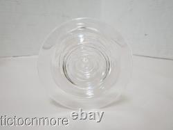 Vintage Steuben Crystal Teardrop Stem Water Goblet Wine Glasses 6 Glass Set