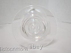 Vintage Steuben Crystal Teardrop Stem Water Goblet Wine Glasses 6 Glass Set