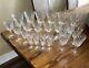 Vintage Stuart England crystal wine Cordial glasses Huge Set