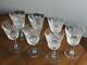 Vintage WATERFORD Crystal ALANA 5-7/8 4oz Claret Wine Glasses Set of 7