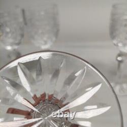 Vintage Waterford Castletown 7 1/8 Claret Wine Glasses (Set of 4) Irish Crystal