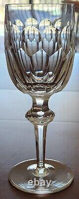 Vintage Waterford Crystal Curraghmore (Cut) Claret Wine Pair Ships Free