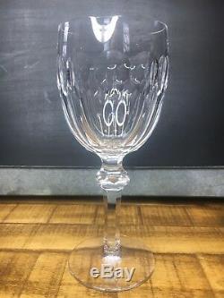 Vintage Waterford Curraghmore Water Goblets X7
