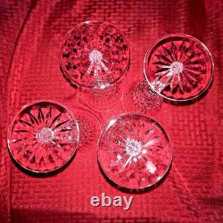 Vintage Waterford Maeve Pattern White Wine Glasses Set Of 4