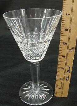 Vintage Waterford Set 6 Tramore Crystal Red Wine Or Water Goblets Glasses 7