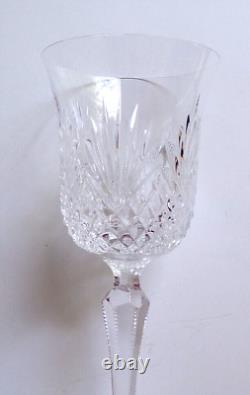 Vintage Wedgwood MAJESTY Lead Clear Crystal Wine Glass 7 3/4 Tall, Set of 2