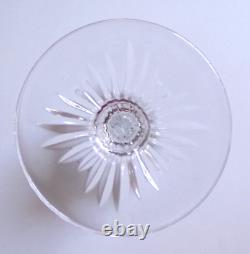 Vintage Wedgwood MAJESTY Lead Clear Crystal Wine Glass 7 3/4 Tall, Set of 2