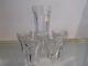 Vintage french crystal 6 wine goblets Baccarat Harcourt pattern 7cl 2,3Fl oz