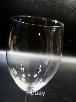 Vtg BACCARAT Crystal France HAUT BRION 4 Red Wine Goblets Saint Emilion
