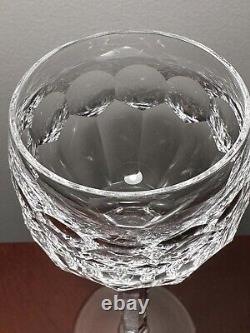 Vtg Set 12 WATERFORD CRYSTAL Curraghmore Hocks Tall Goblets Wine Glasses IRELAND