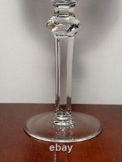 Vtg Set 12 WATERFORD CRYSTAL Curraghmore Hocks Tall Goblets Wine Glasses IRELAND