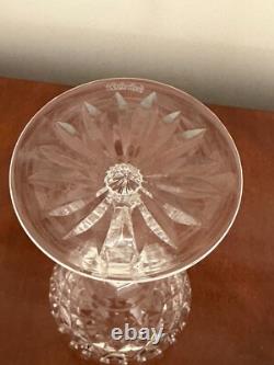Vtg Set of 6 WATERFORD CRYSTAL Maeve/Tramore Hocks Goblets/Wine Glasses IRELAND
