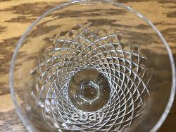 WATERFORD CRYSTAL ALANA CLARET WATER WINE GLASSES SET 4 Acid Etched Mark 7