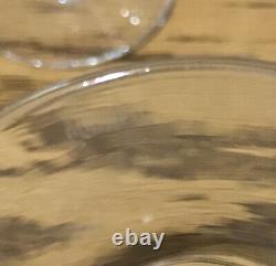 WATERFORD CRYSTAL ALANA CLARET WATER WINE GLASSES SET 6 Acid Etched Mark 7