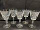 WATERFORD CRYSTAL ASHLING 5 Claret Wine Glasses 5 7/8 EUC