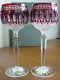 WATERFORD CRYSTAL CLARENDON RUBY / RED Wine Hocks PAIR NO LONGER MADE NEW / BOX