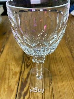 WATERFORD CRYSTAL Curraghmore (Cut) 12 Water Goblets- Retired-Never Used