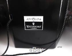 WATERFORD CRYSTAL GEO ODEN John Rocha 6 WHITE WINE GOBLETS 8 1/4- NEW IN BOX