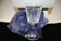WATERFORD CRYSTAL LISMORE TALL GOBLET GLASSES Pre Owned NICE Qty 6
