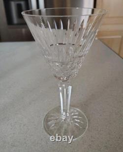 WATERFORD CRYSTAL MAEVE CLARET WINE GLASSES (4) 6 1/2H ORIGINAL IRELAND 6oz