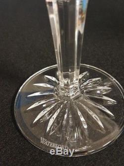 WATERFORD CRYSTAL Qty. 6 Lismore White Wine Glasses