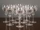 WATERFORD CURRAGHMORE Cut Crystal Lot of 10 Hock Wine Glasses EUC/MINT