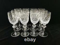 WATERFORD Crystal CURRAGHMORE Claret Red Wine Spirits Glass Set of 12