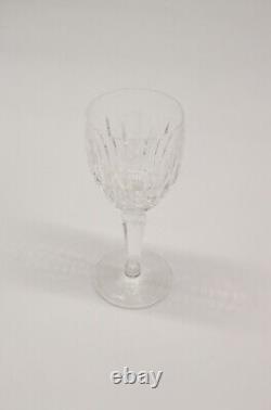 WATERFORD Crystal KILDARE Set Of 8 CLARET WINE GLASSES 6 1/2 Tall