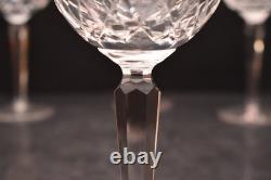 WATERFORD Crystal Kinsale WINE HOCKS SET OF 4 Goblets Glasses Stemware
