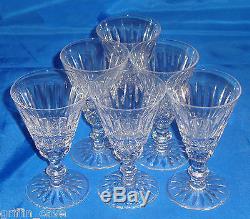 WATERFORD Crystal TRAMORE Cut Wine Port Glass / Glasse(s) 4 1/4
