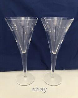 WATERFORD John Rocha Geo Oden Crystal Wine/ Champagne Glass EC