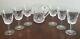 WATERFORD Lismore (6) 7 Water Goblets Wine Glasses & 7 32 oz Pitcher Crystal