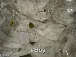 WATERFORD Lismore Essence Balloon wine glasses set/2 NIB! Gorgeous