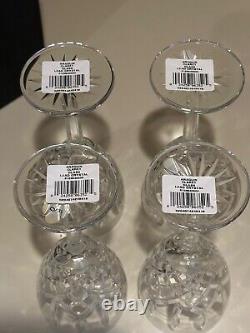WATERFORD NEW Araglin Claret 5 oz. Glasses Set of 4