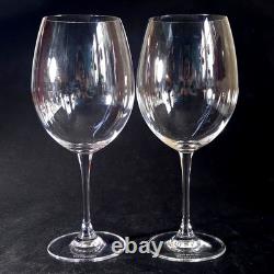 WATERFORD ROBERT MONDAVI CABERNET WINE GLASSES, Hand Blown Crystal, 9 3/4, 2PCS