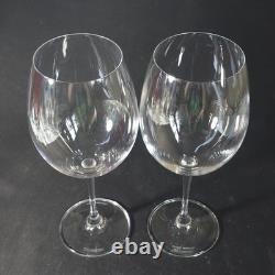 WATERFORD ROBERT MONDAVI CABERNET WINE GLASSES, Hand Blown Crystal, 9 3/4, 2PCS