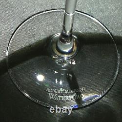 WATERFORD ROBERT MONDAVI CABERNET WINE GLASSES, Hand Blown Crystal, 9 3/4, 2PCS