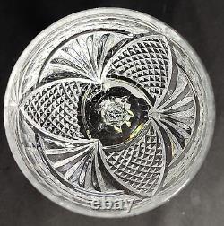 WATERFORD SEAHORSE NOUVEAU WINE GLASSES, 8 1/2, Cut Lead Crystal, 4PCS In Box