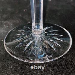 WATERFORD SULLIVAN WINE HOCKS, Cut Lead Crystal, 7 1/2, 8 Oz, IRELAND, 4PCS