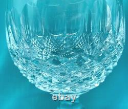 WATERFORD Sparking Crystal COLLEEN 7 1/2 HOCK Wine Glasses Set of 2