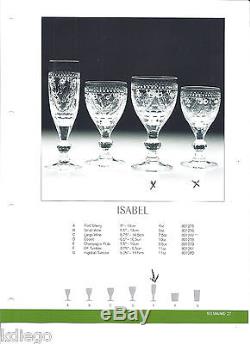 WILLIAM YEOWARD CRYSTAL ISABEL 7.5oz LARGE WINE GLASS