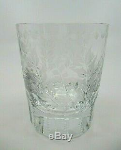 WILLIAM YEOWARD FERN OLD FASHIONED GLASS 4 x 3 3/8 0412H