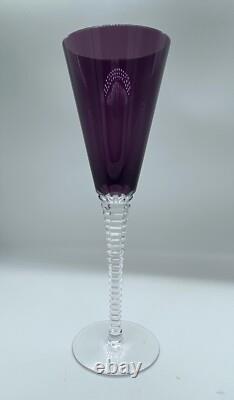 WILLIAM YEOWARD VESTA Amethyst 10 1/2 10 oz Water Goblet/Wine Glass (6 avail)