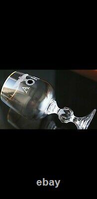 WW2 Adolf Hitler's crystal wine glass 3rd Reich Germany