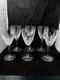 Waterford Araglin crystal wine glasses, 6 crystal glasses made in Ireland